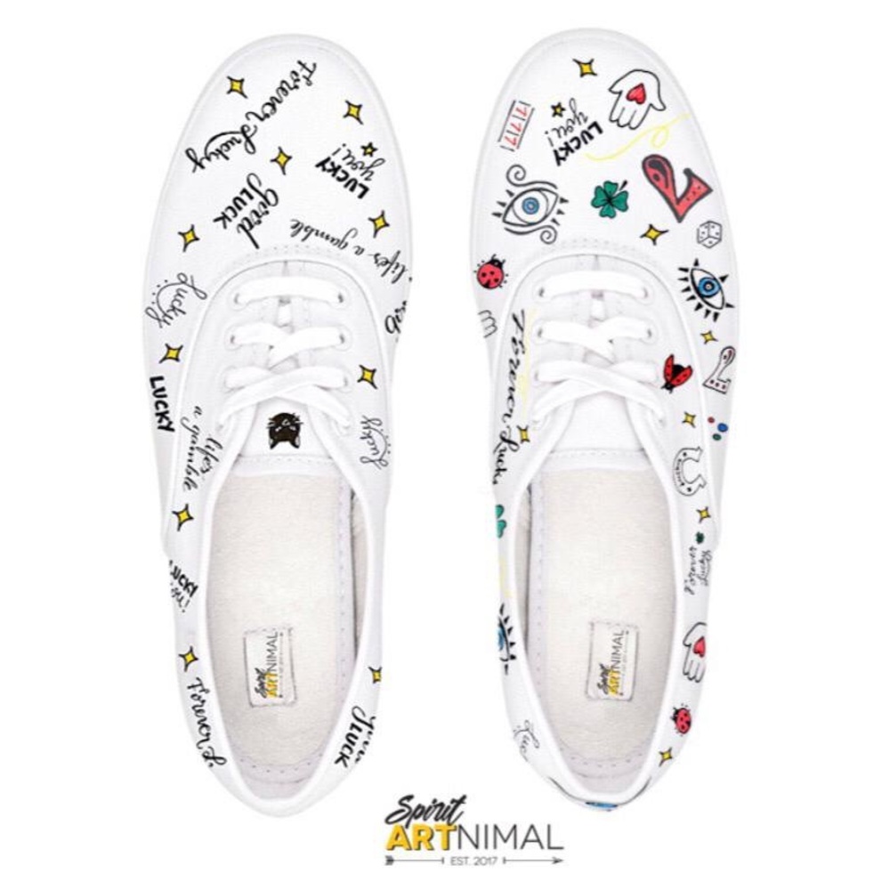 Hand-painted Canvas Shoes “Superstishoes” 🔥